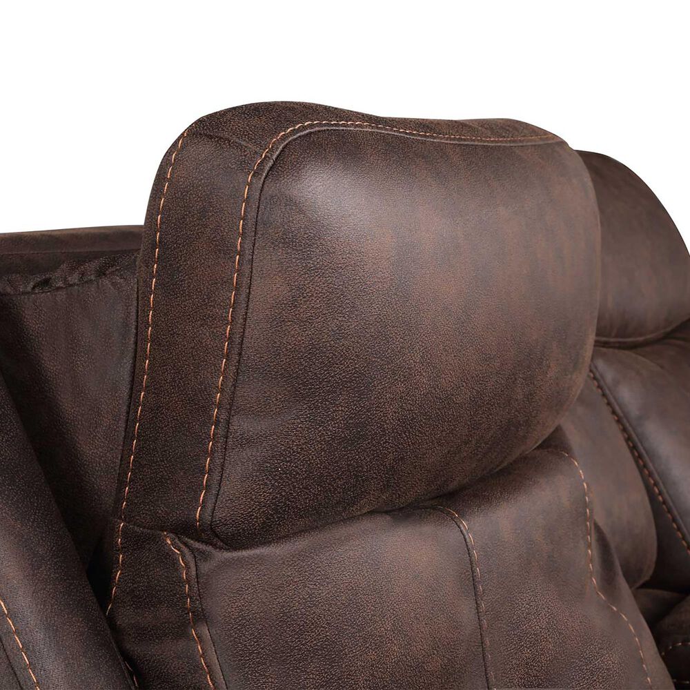 Steve Silver Valencia Power/Power Recliner Sofa in Walnut, , large