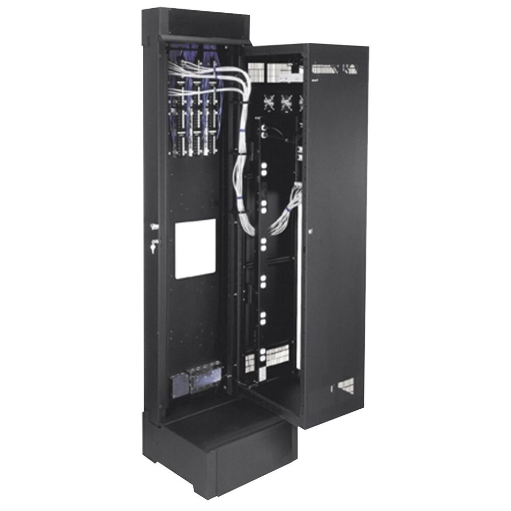 Anixter 28" Swinging Wall Rack in Black, , large