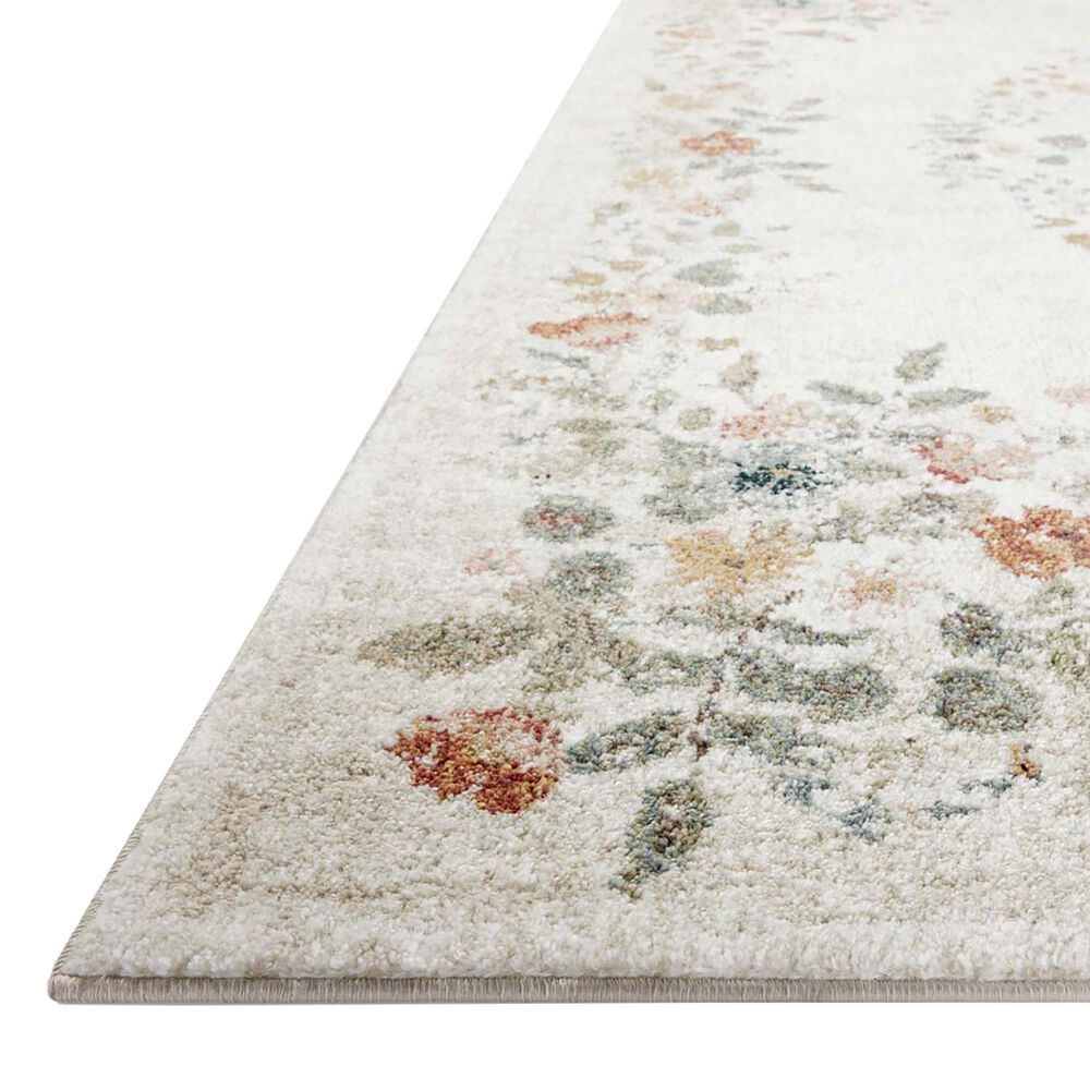Rifle Paper Co Laurel Strawberry Fields 6&#39;6&quot; x 9&#39;2&quot; Cream Area Rug, , large