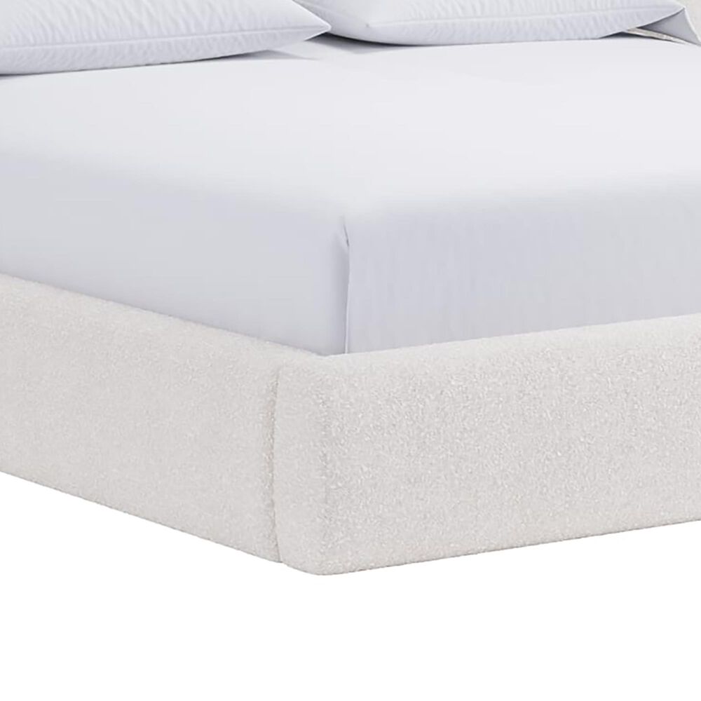 Urban Home Formosa Frank Queen Upholstered Bed Ivory, , large