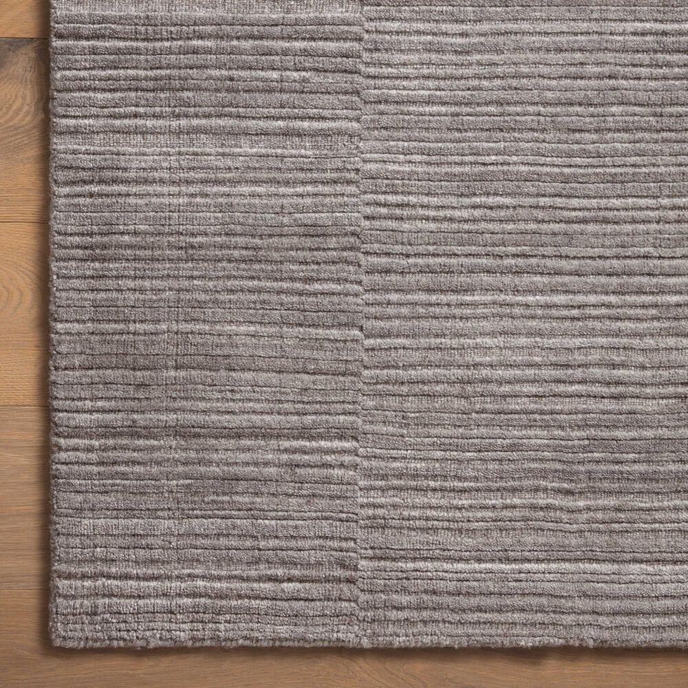 Amber Lewis x Loloi Lou 7&#39;9&quot; x 9&#39;9&quot; Grey Area Rug, , large