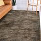 Dalyn Rug Company Lomita LO3 8" x 10" Chocolate Area Rug, , large