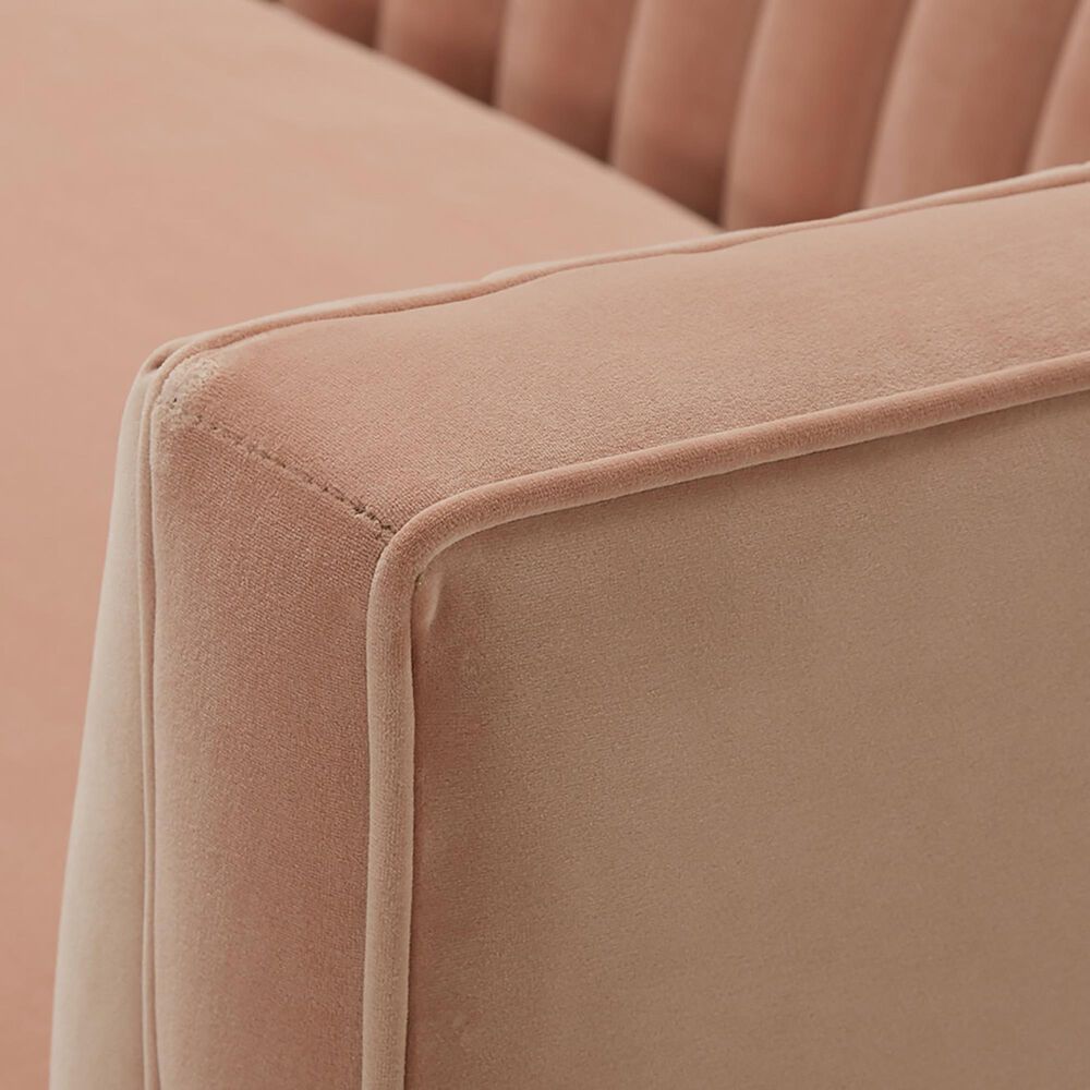Joybird Chelsea Sofa in Royale Blush Velvet and Mocha, , large