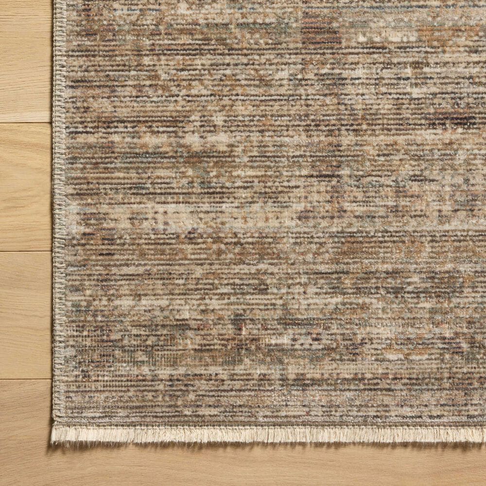 Amber Lewis x Loloi Molly Tobacco and Sage 3&#39; x 5&#39; Area Rug, , large