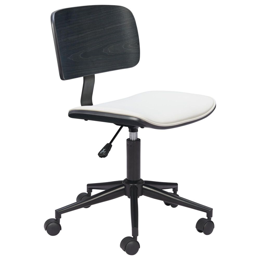 Zuo Modern Duravel Office Chair in Black, , large