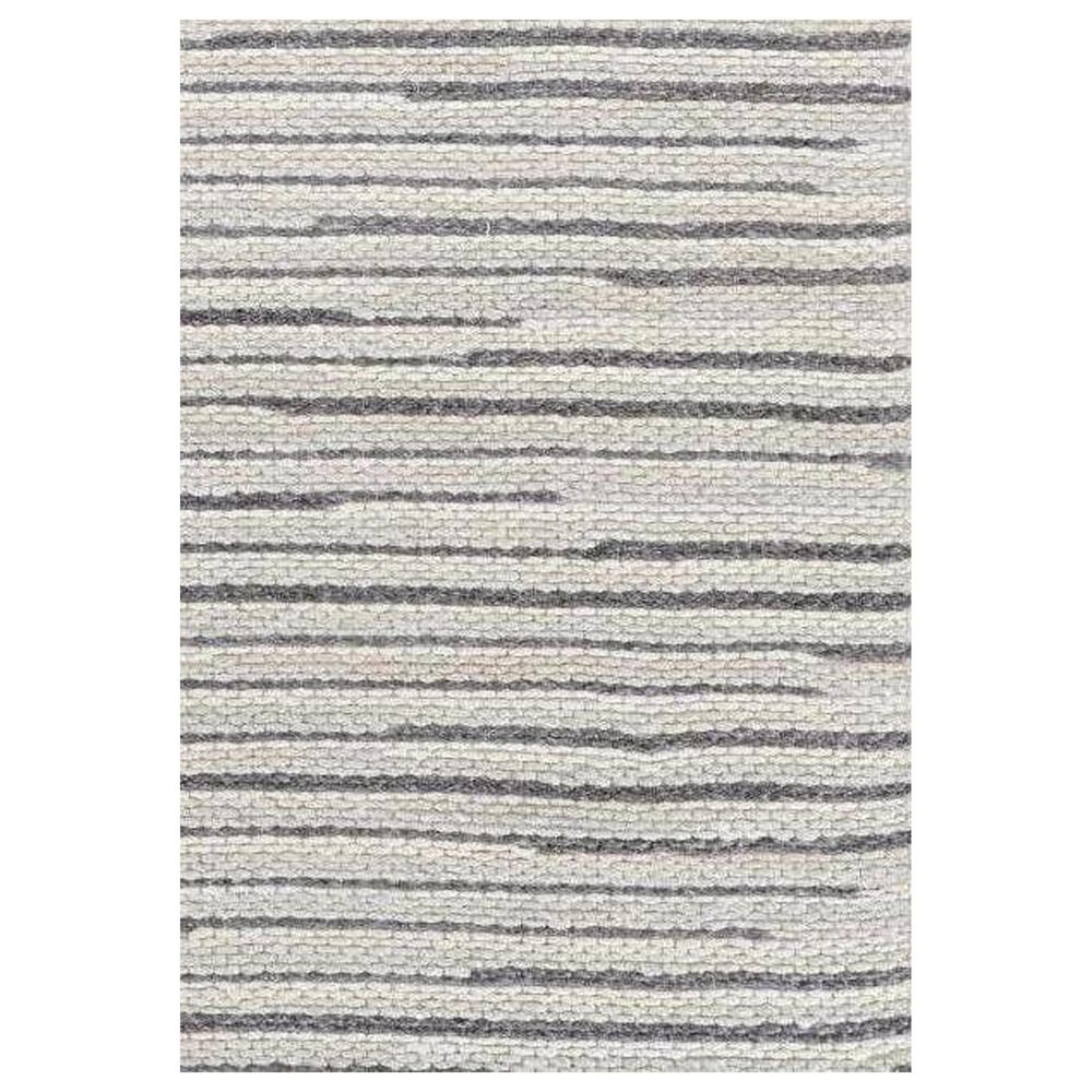 Radici USA Bellissima Striped White 9" x 12" Area Rug, , large