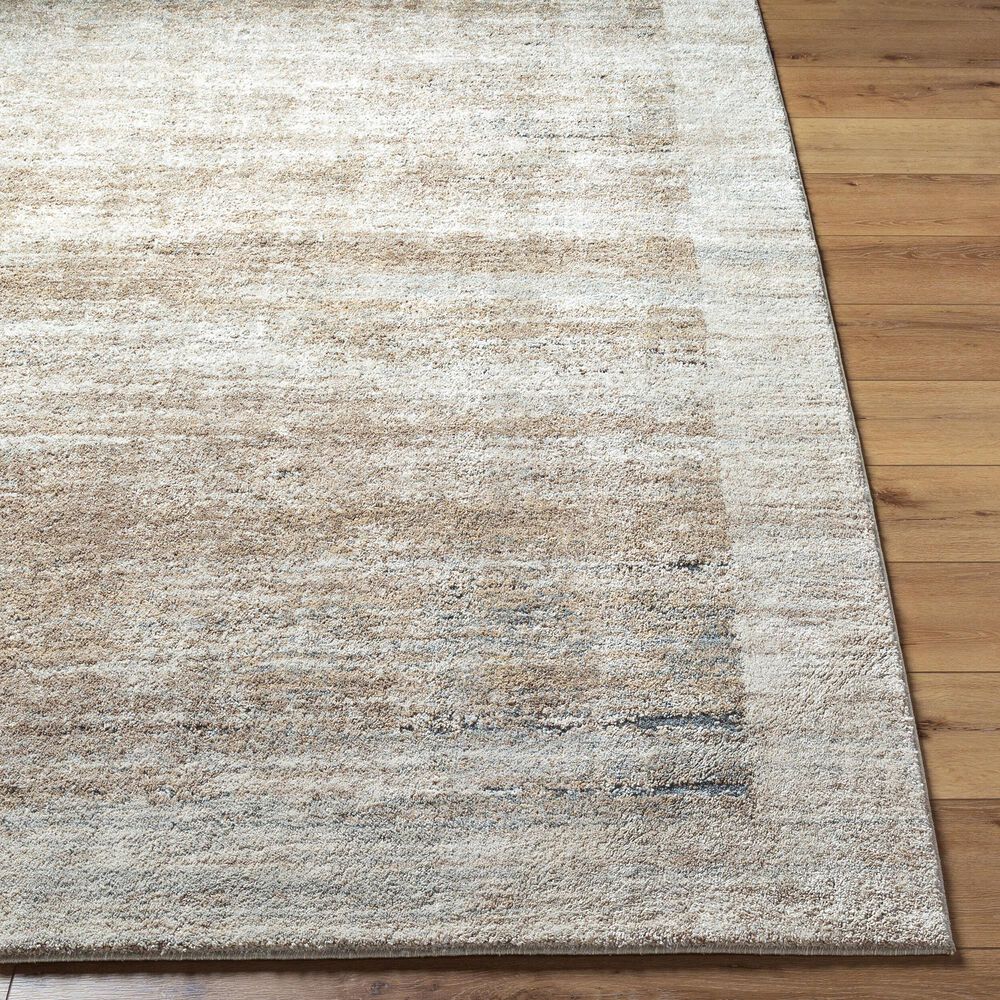 Surya Avellino 2&#39; x 2&#39;11&quot; Light Beige, Tan, Light Gray, Deep Teal and Gray Area Rug, , large