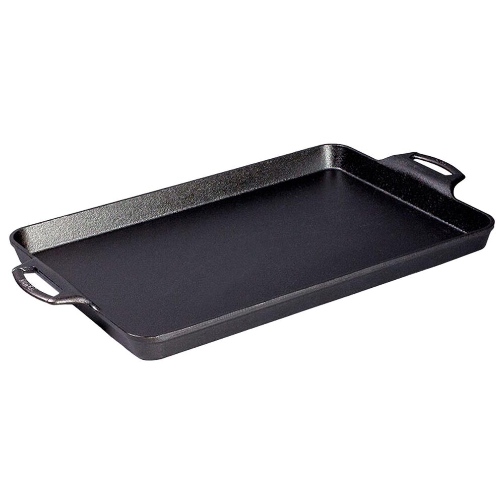 Lodge Seasoned Cast Iron Baking Pan in Black, , large