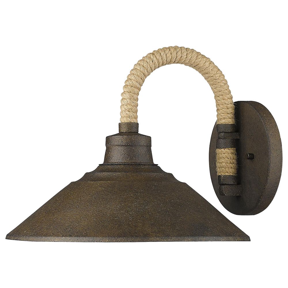 Golden Lighting Journey 1-Light Wall Sconce in Dark Rust, , large