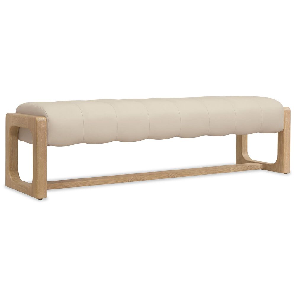 Hooker Furniture Banyon Bay Bench in Desert Oak, , large