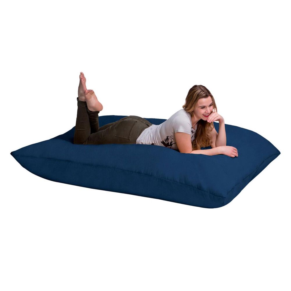 Jaxx 5.5&#39; Pillow Bean Bag Pillow in Navy, , large