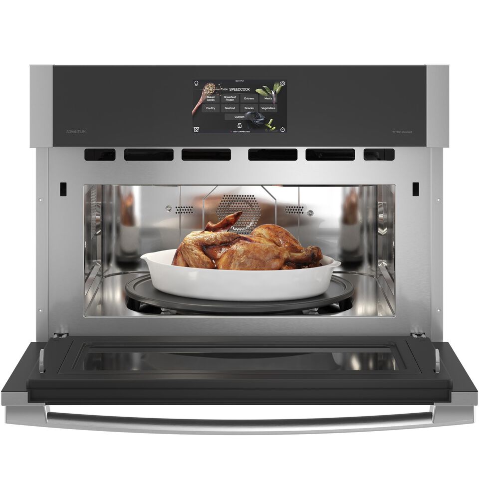 GE Profile 27&quot; Single Electric Wall Oven in Stainless Steel, , large