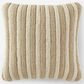 Sunday Citizen Snug Piped 20" Square Throw Pillow in Biscotti and Sahara Tan, , large