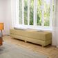 Jaxx Camden Twin Fold-Out Bench in Camel, , large