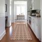 Dalyn Rug Company Marlo 2"3" x 12" Paprika Indoor/Outdoor Runner, , large