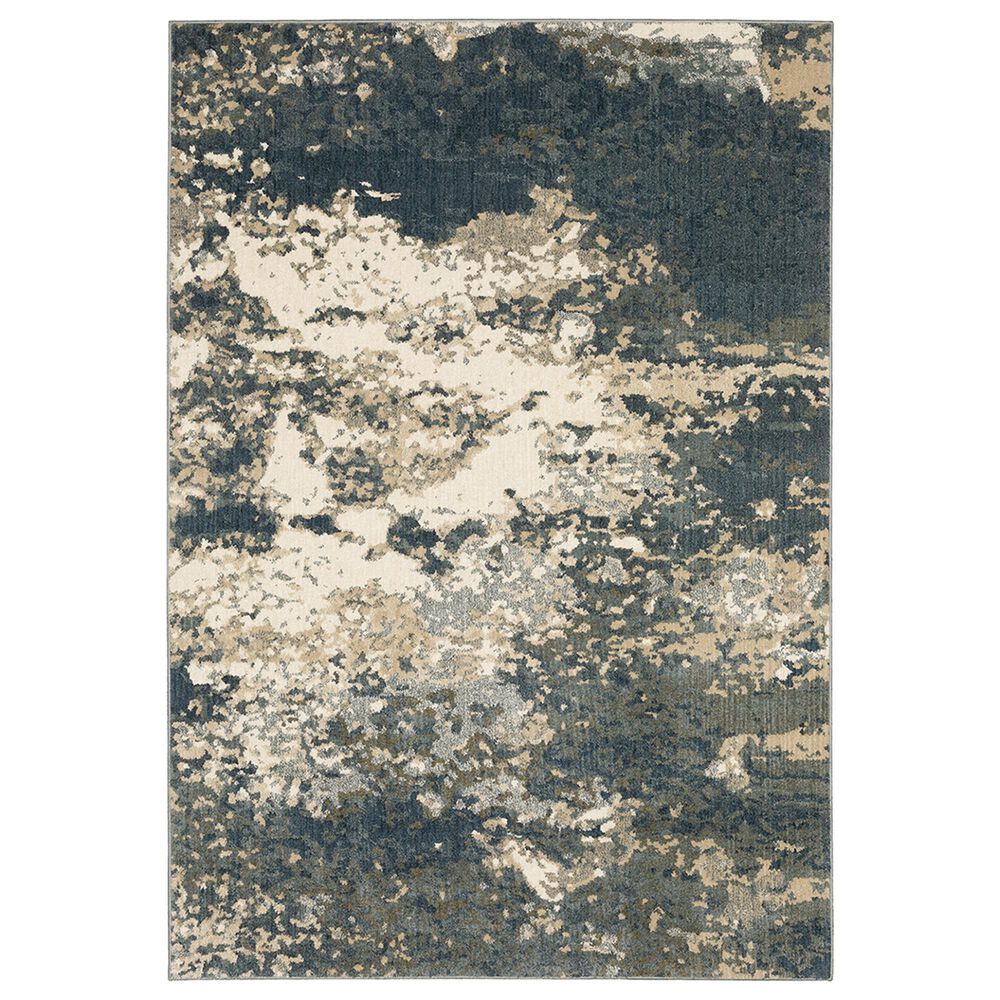 Oriental Weavers Fiona Groton 533E 6"7" x 9"2" Blue Area Rug, , large