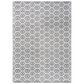 Safavieh Natura NAT476A 8" x 10" Ivory and Black Area Rug, , large