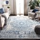 Safavieh Evoke EVK260C 10" x 14" Ivory and Blue Area Rug, , large