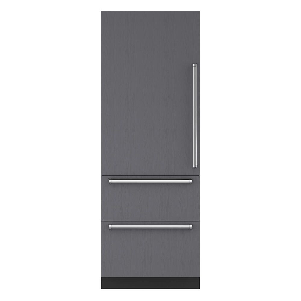 Sub Zero 30" Integrated Over-and-Under Freezer with Ice Maker (Panel Required), , large