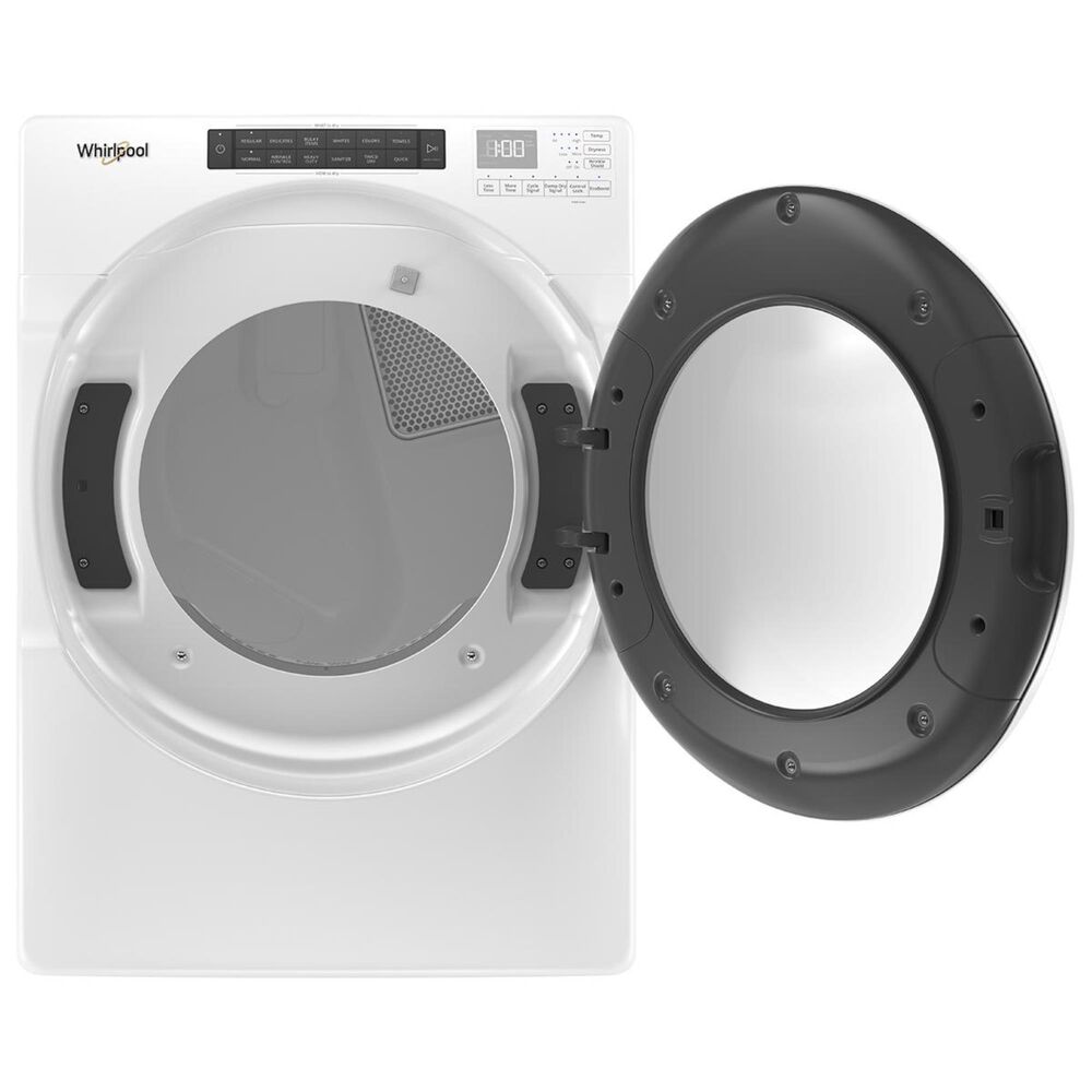 Whirlpool 7.4 Cu. Ft. Front Load Electric Dryer in White, , large