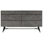 Blue River Makena 6 Drawer Dresser in Gray Acacia Wood, , large