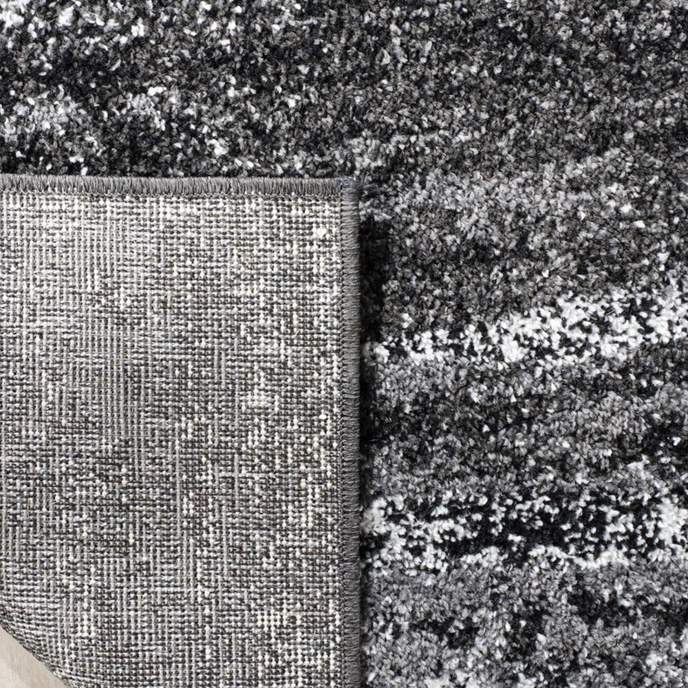 Safavieh Adirondack ADR112A 4&#39; Square Silver and Black Area Rug, , large