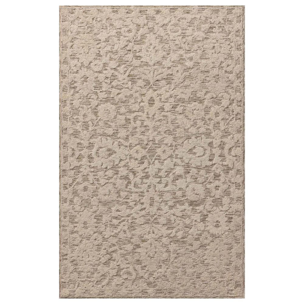 Loloi Prudence 9"3" x 13" Stone and Ivory Area Rug, , large