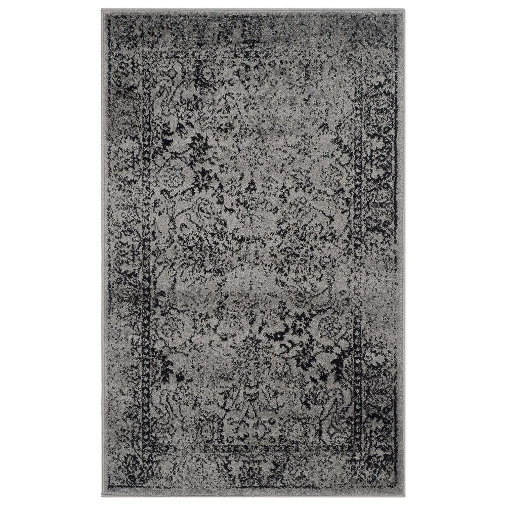 Safavieh Adirondack ADR109B-4 4&#39; x 6&#39; Grey/Black Area Rug, , large
