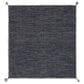 Safavieh Montauk 5" Square Grey and Black Area Rug, , large