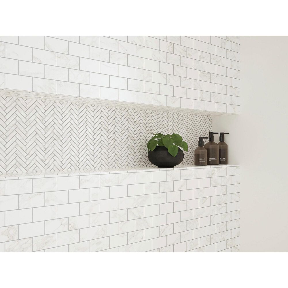 Shaw Eterna Veneto Volokas 10.25" x 12.5" Natural Stone Mosaic Sheet, , large