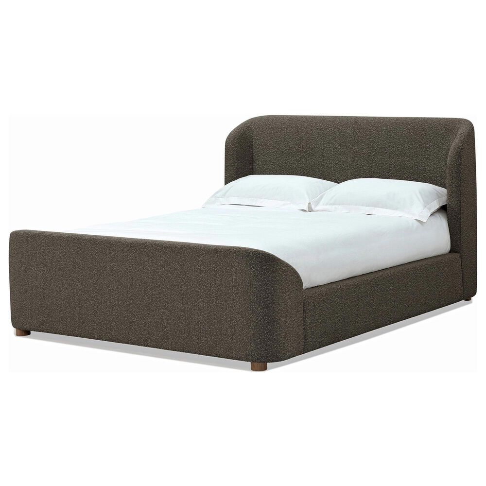 Urban Home Kiki Upholstered Platform Bed in Pumpernickel Boucle (2026), , large