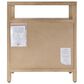 Butler Specialty Company Nora 3-Drawer Nightstand in Light Oak, , large