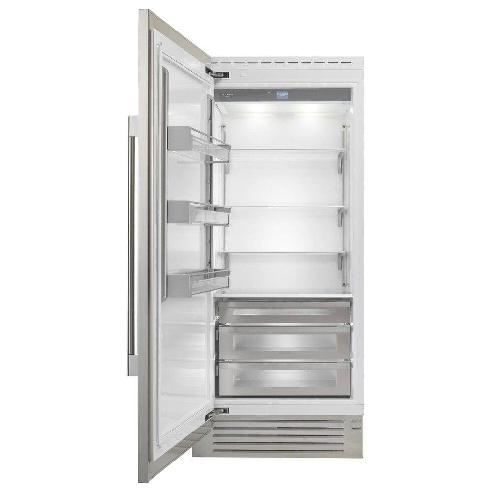 Fulgor Milano 700 Series 21.54 Cu.Ft. Built-In Fridge Column with Left Hinge in Stainless Steel, , large