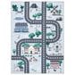 Safavieh Kids Playhouse KPH235M 3"3" x 5"3" Blue and Dark Grey Rug, , large