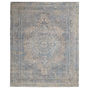 Nourison Starry Nights STN06 9" x 12" Cream and Blue Area Rug, , large
