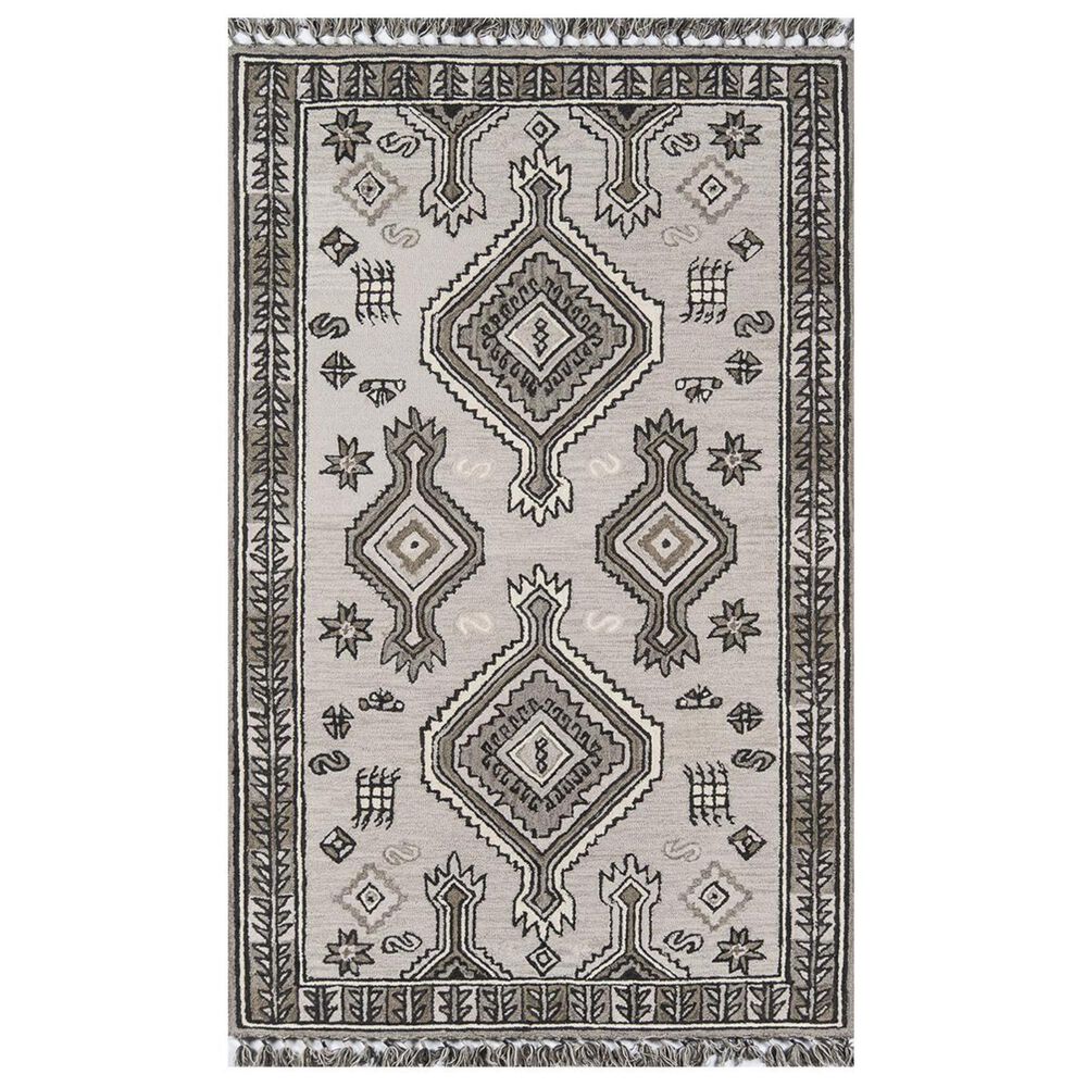 Momeni Tahoe TA-03 7"6" x 9"6" Grey Area Rug, , large