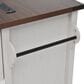 HOMLUX 54" Kitchen Island with Drop Leaf in White, , large
