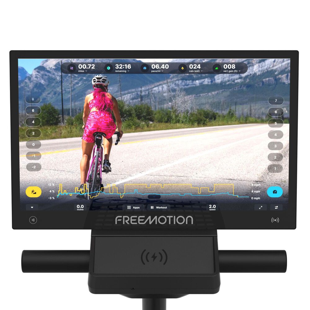 FreeMotion R24 Recumbent Bike in Black, , large