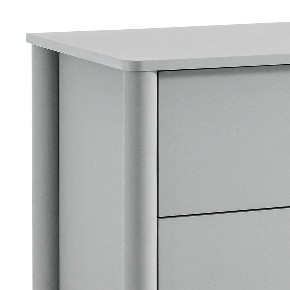 Modway Emmeline Scalloped 2 Drawer Nightstand in Light Gray, , large