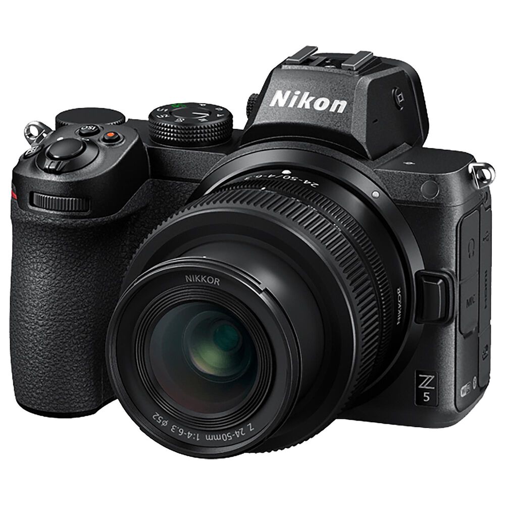 Nikon Z5 Mirrorless Camera with Nikkor Z 24-50mm F/4-6.3 Lens in Black, , large