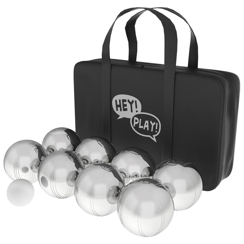 Timberlake Hey! Play! Polished Steel Petanque Set, , large