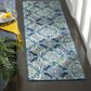 Safavieh Evoke EVK230A-27 2"2" x 7" Royal/Light Blue Runner, , large