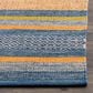 Safavieh Montauk 2"6" x 10" Blue and Orange Runner, , large