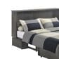 New Day Furniture Sagebrush Murphy Cabinet Bed with Mattress in Stonewash Gray, , large