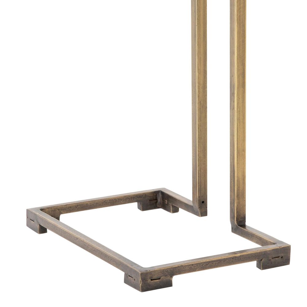 Four Hands Acid Etch C Table in Acid Etched Aged Brass, , large