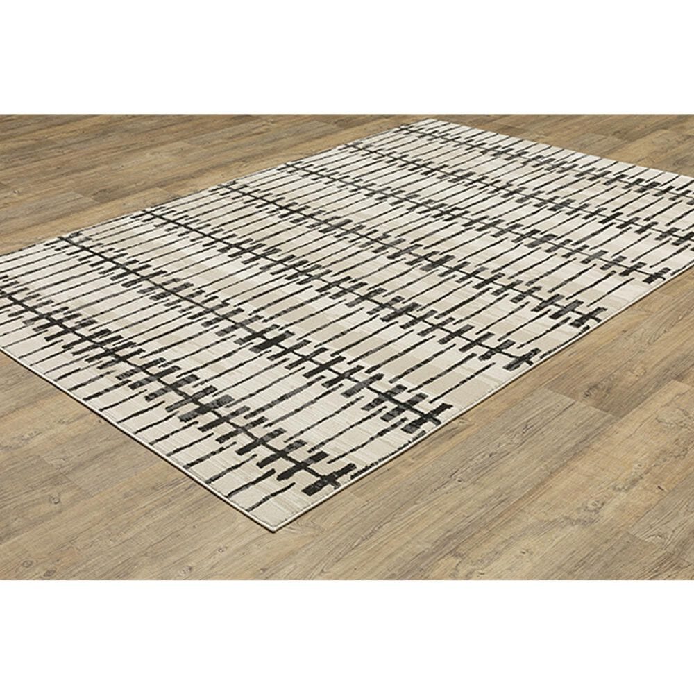 Oriental Weavers Raylan RAY11 9&#39;10&quot; x 12&#39;10&quot; Ivory Area Rug, , large