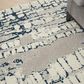 Nourison Twilight 12" x 15" Ivory and Navy Area Rug, , large