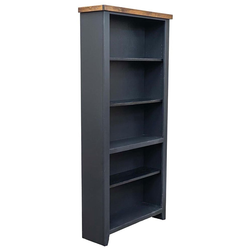 Legends Furniture Essex Bookcase in Black and Whiskey, , large