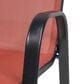 Furniture of America Nina Stacking Patio Arm Chair in Red ( Set of 2), , large