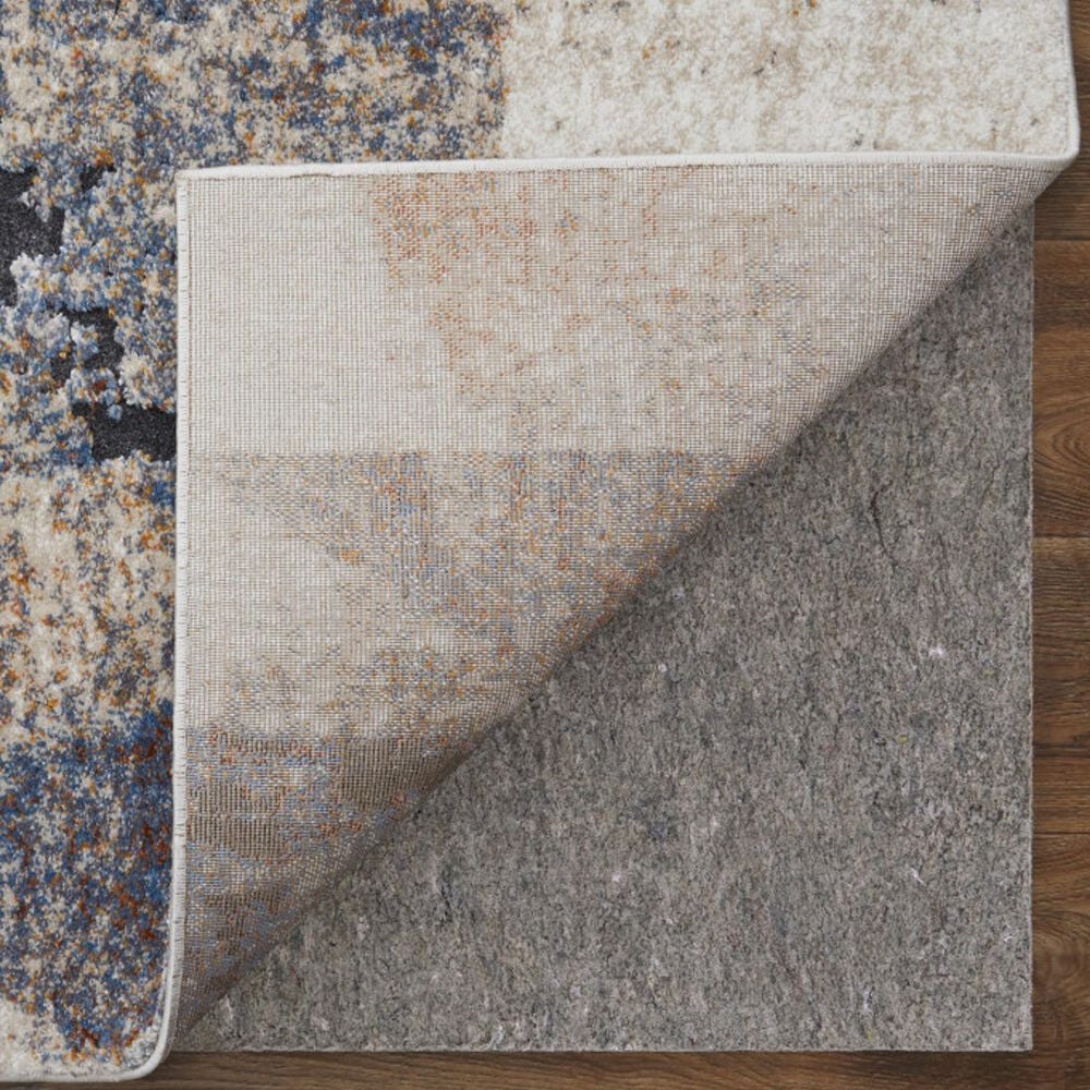 Feizy Rugs Gilmore 39MKF Blue and Ivory 5&#39;3&quot; x 8&#39; Area Rug, , large